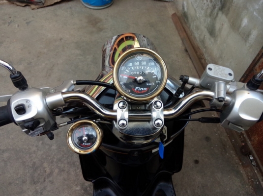 Fino ลาย PS สี เทา-ดำ สวยๆเดิมๆ รถปี2556 ราคาถูกๆเลยครับ