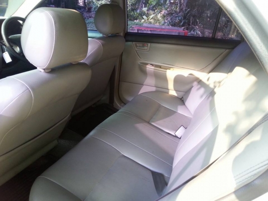 โตโยต้า อัลติส ปี 02 เกียร์ออโต้ เครื่อง 1600 ตัว J เบาะหนัง กระจกไฟฟ้า โตโยต้า อัลติส ปี 02 เกียร์ออโต้ เครื่อง 1600 ตัว J เบาะหนัง กระจกไฟฟ้า