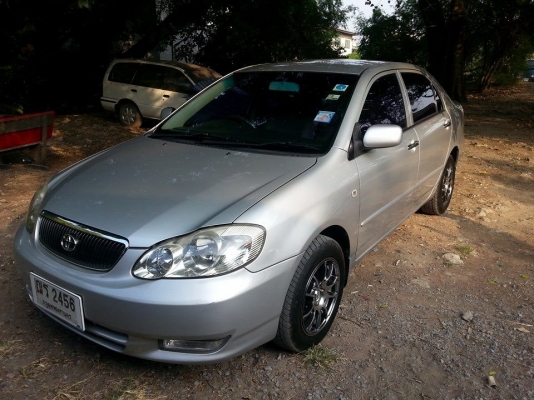 โตโยต้า อัลติส ปี 02 เกียร์ออโต้ เครื่อง 1600 ตัว J เบาะหนัง กระจกไฟฟ้า โตโยต้า อัลติส ปี 02 เกียร์ออโต้ เครื่อง 1600 ตัว J เบาะหนัง กระจกไฟฟ้า