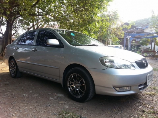 โตโยต้า อัลติส ปี 02 เกียร์ออโต้ เครื่อง 1600 ตัว J เบาะหนัง กระจกไฟฟ้า โตโยต้า อัลติส ปี 02 เกียร์ออโต้ เครื่อง 1600 ตัว J เบาะหนัง กระจกไฟฟ้า