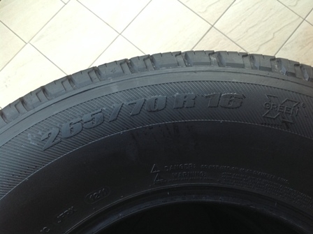 ยางBridgestoneขอบ16 ใส่Fortuner 4เส้นสภาพดีมากครับ บางกะปิ กรุงเทพ