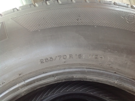 ยางBridgestoneขอบ16 ใส่Fortuner 4เส้นสภาพดีมากครับ บางกะปิ กรุงเทพ