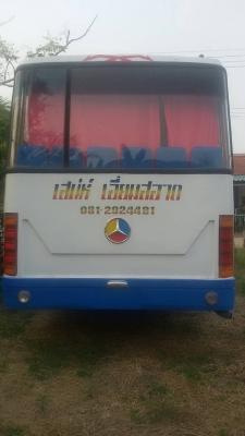 ขายรถบัสพัดลมสภาพพร้อมใช้ ทำสีมาใหม่ จดทะเบียนใหม่ ทำ พรบ ใหม่ ทรงนางพญา เครื่อง EH700 ปั้มลม เบรคจิฟฟี่ พวงมาลัยพาวเวอร์ คัสสซี isuzu   คานหน้า isuzu  คานหลัง  HINO ZM เบรคน้ำรุ่นใหม่ ยางเรเดียลใหม่หมดหกเส้น แหนบ benz ใหญ่ 4 ตับ คันโครงหน้าหลังพร้อมโช้ค