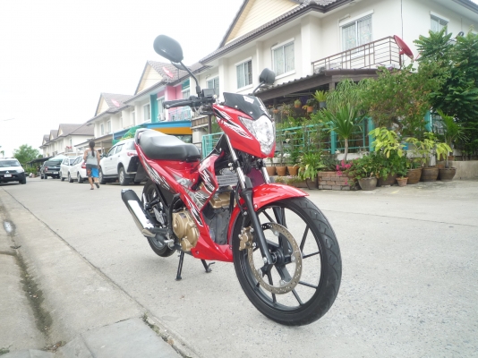 Raider 150r ปี 57 ขาย46,500 บาท ไมล์ 3,xxx กม.