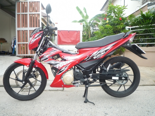 Raider 150r ปี 57 ขาย46,500 บาท ไมล์ 3,xxx กม.