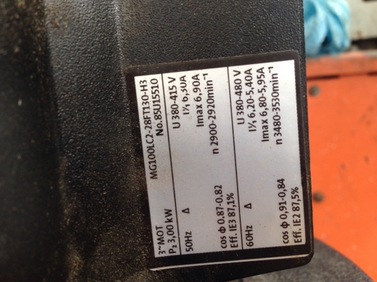 ขายปั้มน้ำแบบตั้งแรงดันสูง Groundfos 4HP. 380V ขนาดเข้า-ออก 3 นิ้ว ของใหม่ไม่เคยใช้งานครับ