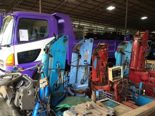 เครนทาดาโน่ 2.5ตัน 3 ปลอก เครนมือสองสภาพดีจากญี่ปุ่น