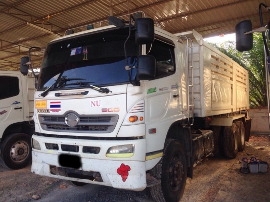 ขายรถ10ล้อดั้มพ์ HINO FM2PNLD เครื่อง 380 แรงม้า ปี52 สนใจโทร 081-970-1072