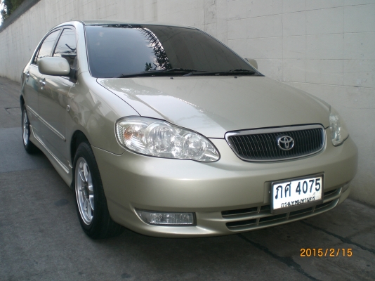 TOYOTA  ALTIS 1.8E auto รถมือเดียว สภาพสวยพร้อมใช้