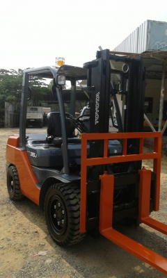 สวยขั้นเทพ TOYOTA 8FD35J รุ่นล่าสุด ขนาด 3.5 ตัน เสา 3 เมตร งาสไลด์