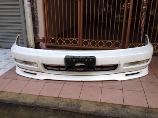 กันชนหน้ามีคานเหล็กเเอคคอร96พร้อมลิ้นหน้าSIRไฟเลียวแท้ญี่ปุ่นสภาพตามรูป