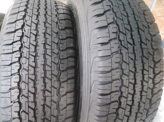 ขายยางป้ายแดง Dunlop AT22 Grandfrek 265/65r17 ปี14 สนใจติดต่อเล็กคลองสามครับ 081-3747940