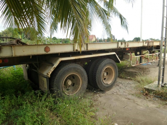 หางพื้นเรียบ 2คานยาว12เมตร ของอู่ RCK พร้อมใช้งาน