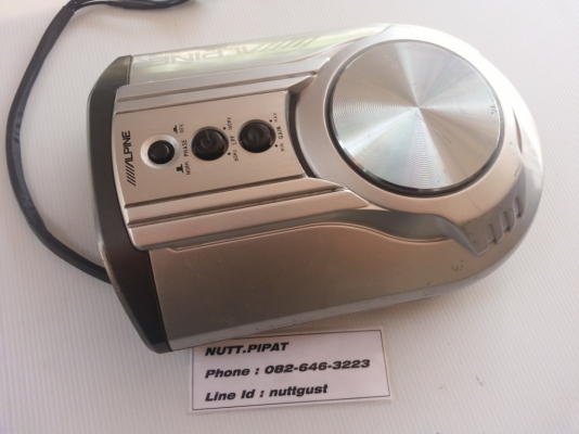 Sub Box Alpine SWD-1600 วางใต้เบาะ จากญี่ปุ่น