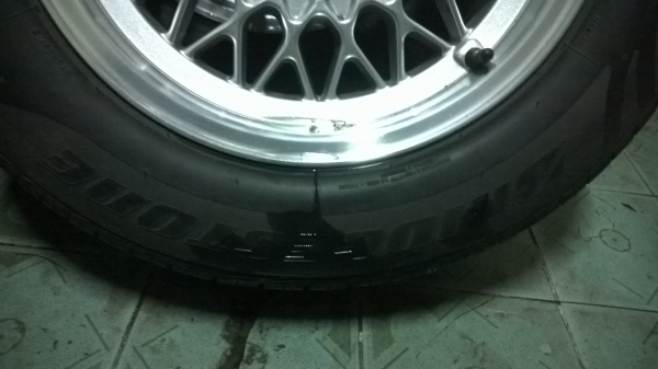 ขายล้อ bmw r15 bbs 1 ชุด