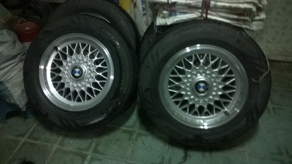 ขายล้อ bmw r15 bbs 1 ชุด