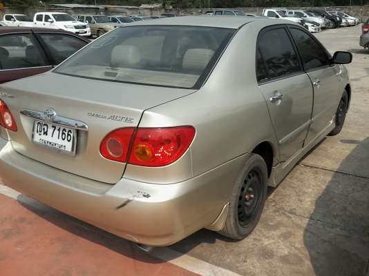 ขายด่วนครับ TOYOTA ALTIS 1.8 E.VVTI  AUTO ไฟฟ้าครบ สีน้ำตาล พร้อมใช้ครับ เอกสารพร้อมโอน นะครับ