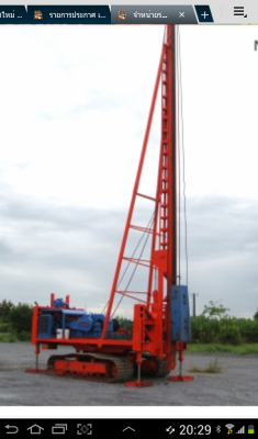 รับตอกเสาเข็มทั่วประเทศด้วยปั้นจั่นล้อยาง,ตีนตะขาบ,ปั้นจั่นรางแบบมืออาชีพ