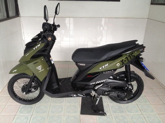 TTX รุ่นLimited ลายทหาร สีเขียวด้าน วิ่ง6000 ปี56 (ของแถม 4 รายการ)