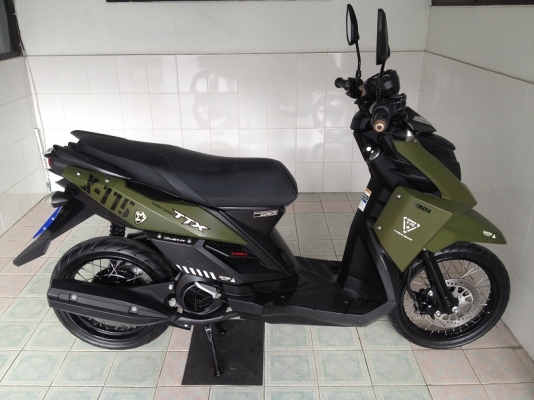 TTX รุ่นLimited ลายทหาร สีเขียวด้าน วิ่ง6000 ปี56 (ของแถม 4 รายการ)