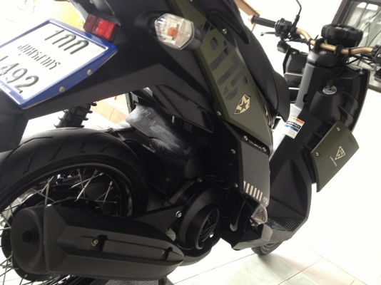 TTX รุ่นLimited ลายทหาร สีเขียวด้าน วิ่ง6000 ปี56 (ของแถม 4 รายการ)