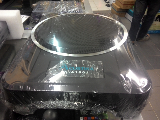 เตียมจัดส่งคุณ บุญทวี พรุ่งนี้ครับ SUB BOX Acustika AK-A1001   700Watts 10นิ้ว 4 วอยร์  เบสแน่นๆคับแบนไฮเอนคับ