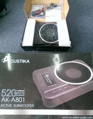 เตียมจัดส่งคุณ บุญทวี พรุ่งนี้ครับ SUB BOX Acustika AK-A1001   700Watts 10นิ้ว 4 วอยร์  เบสแน่นๆคับแบนไฮเอนคับ