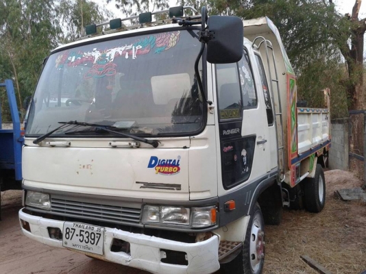 ขายรถดัมพ์กลาง 5คิว HINO สมอเงิน HO7D195 ก.ไฟฟ้า แอร์เย็น พ.เพาเวอร์ เบรคทิ๊ฟฟี่ ยาง8.25ขอบ16 แชชซีสวย เครื่องแน่น สภาพพร้อมลุยงาน เอกสานเล่มทะเบียนพร้อมโอน