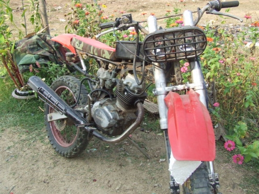 ขายโปรเจ็ค  อันสมบูรณ์   ฮอนด้า   jx   110  วิบากครับลดราคา 8000