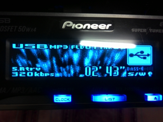 ขายคับ   Pioneer DEH-P6050UB จอกราฟฟิก