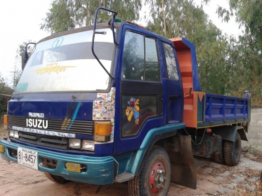 ขาย6ล้อดัมพ์ROCKY150 อีซูซุยาง8.25R16 แชชซีสวย เครื่อง พ.เพาเวอร์ เบรคทิ๊ฟฟี่ แอร์เย็นภายในสวย