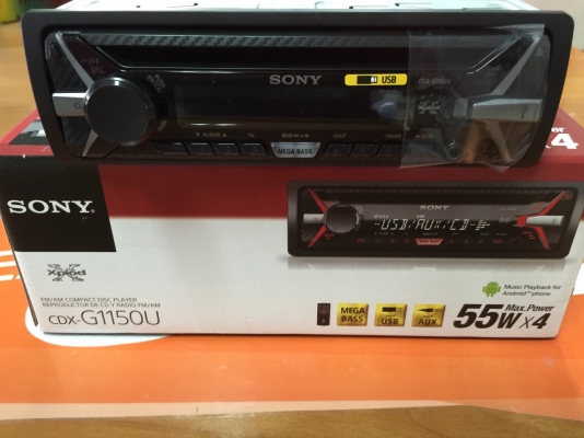 ขายวิทยุ SONY CDX-G1150U ปี 2015 ขายวิทยุ SONY CDX-G1150U ปี 2015