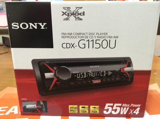 ขายวิทยุ SONY CDX-G1150U ปี 2015 ขายวิทยุ SONY CDX-G1150U ปี 2015