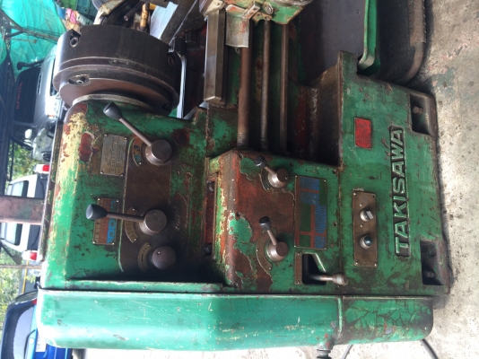 เครื่องกลึง8ฟุตญี่ปุ่นTakisawa3เพลาเบรคเปิดคอม้าได้ เครื่องกลึง8ฟุตญี่ปุ่นTakisawa3เพลาเบรคเปิดคอม้าได้