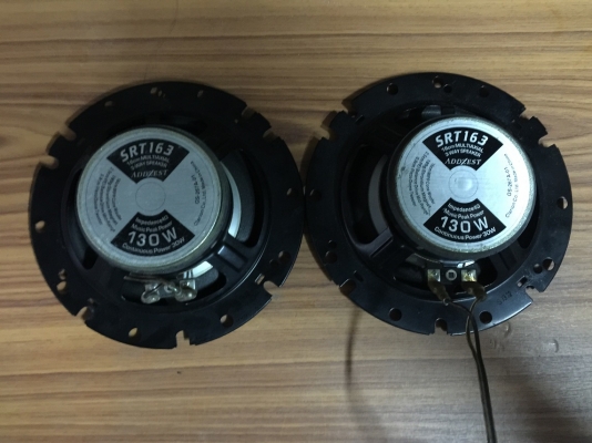 ลำโพง ADDZEST (Clarion)  SRT163 6 นิ้ว 3 ทาง เก่าญี่ปุ่น