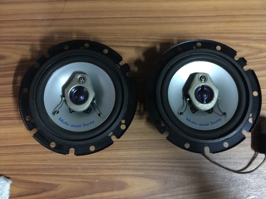 ลำโพง ADDZEST (Clarion)  SRT163 6 นิ้ว 3 ทาง เก่าญี่ปุ่น