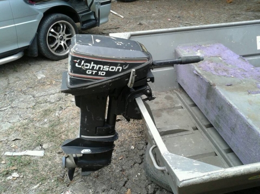 ขายเรือตกปลาอลูมิเนียมพร้อมเครื่อง ติดท้าย 10 HP