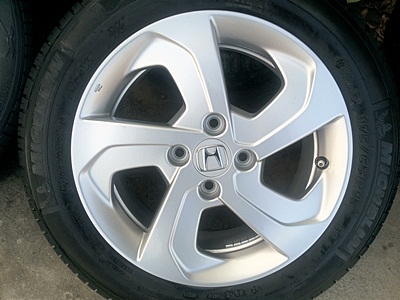 ขายล้อแม็กHONDA All New CITYขอบ15 ยาง ปี13  4 ล้อ