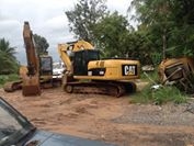 ขายดาวน์ รถแบคโฮCAT320D