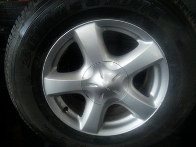 ขายล้อแม็กISUZU All New ขอบ17ยาง265/65/17 ปี13 4 ล้อ ขายล้อแม็กISUZU All New ขอบ17ยาง265/65/17 ปี13 4 ล้อ