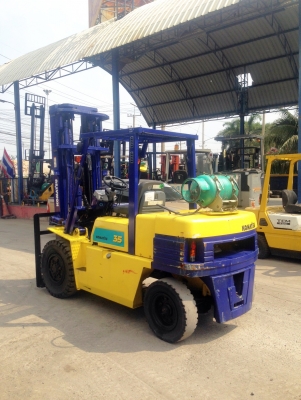 -:-*&bull;*ข า ย ร ถ ย ก นำ เ ข้ า*&bull;*-:-KOMATSU FG35-6 เบนซิล+แก๊ส เสา6เมตร สนใจติดต่อ 083-062-0223