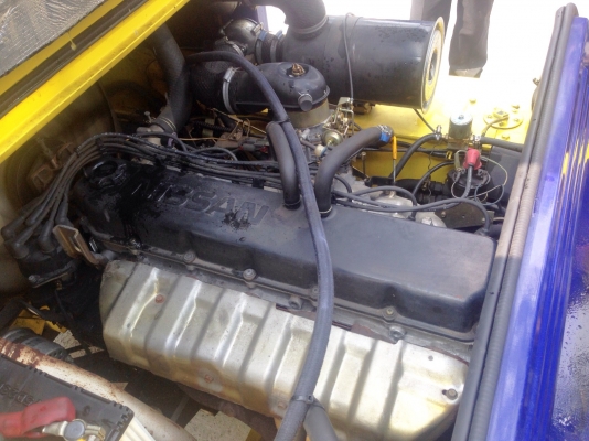 -:-*&bull;*ข า ย ร ถ ย ก นำ เ ข้ า*&bull;*-:-KOMATSU FG35-6 เบนซิล+แก๊ส เสา6เมตร สนใจติดต่อ 083-062-0223