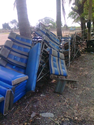 ขายเบาะรถบัส  3,2  สภาพดี