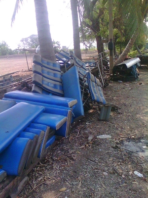 ขายเบาะรถบัส  3,2  สภาพดี