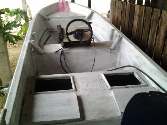 เรือไฟเบอร์ 14 ฟุต yamaha 25 hp