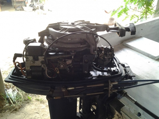 เรือไฟเบอร์ 14 ฟุต yamaha 25 hp