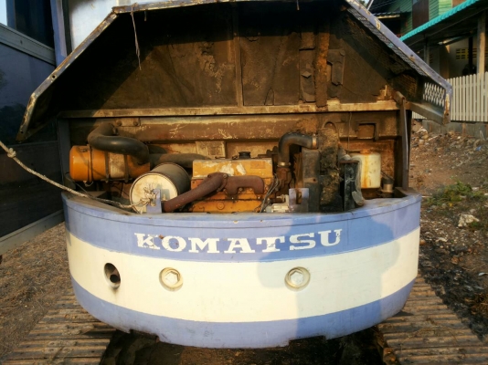 รถแบคโฮ KOMATSU ปี 50 ราคา 200,000 บ.รถอยู่อยุธยา