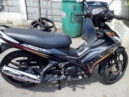 ขาย YAMAHA SPARK 135 i ปี 54 ล้อแม็ก สตาร์ทมือ (ไม่มีครัช) สภาพดี เดิมๆ รอยล้มด้านขวา,เล่มพร้อมโอน **ทะเบียน 33**
