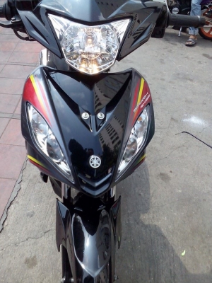 ขาย YAMAHA SPARK 135 i ปี 54 ล้อแม็ก สตาร์ทมือ (ไม่มีครัช) สภาพดี เดิมๆ รอยล้มด้านขวา,เล่มพร้อมโอน **ทะเบียน 33**