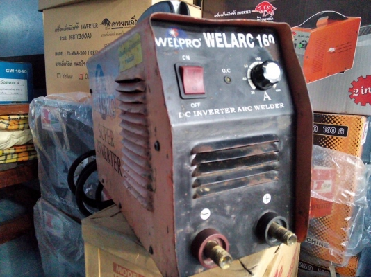 ขาย ตู้เชื่อม WELPRO ARC160 มือสองครับ ขาย ตู้เชื่อม WELPRO ARC160 มือสองครับ